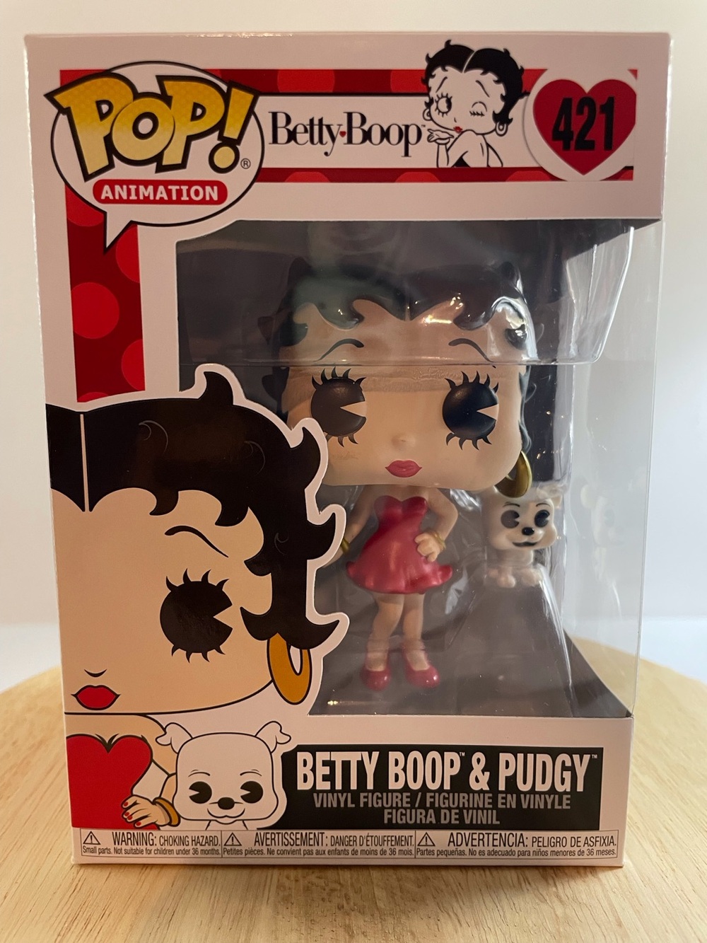 Funko Pop Betty Boop & Pudgy Vaulted